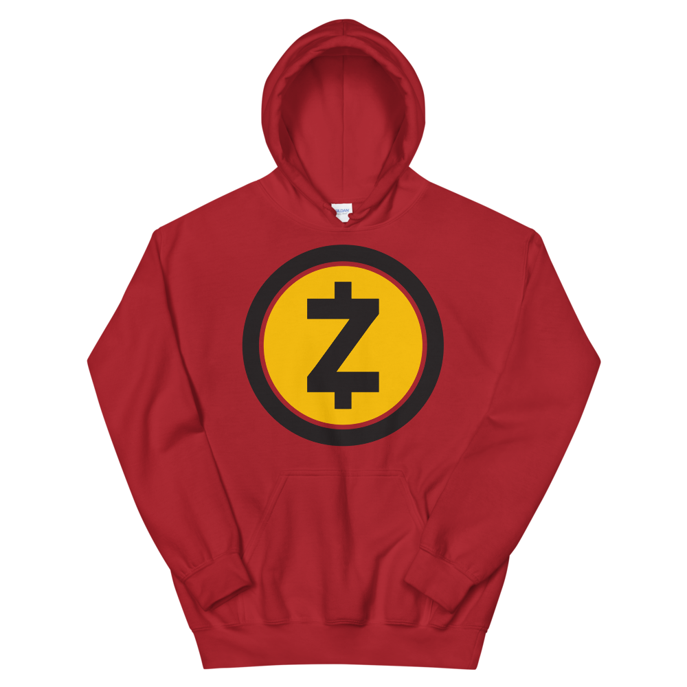 Zcash Hooded Sweatshirt  zeroconfs Red S 