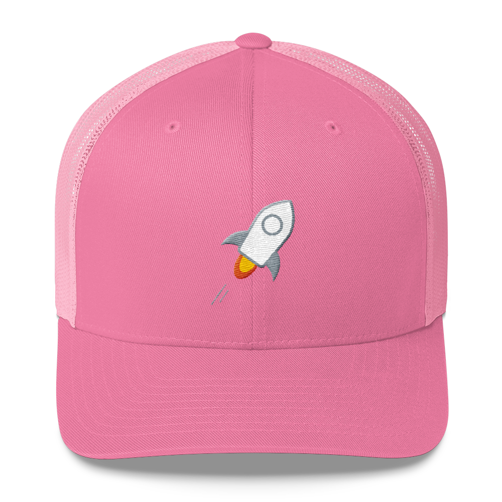 Stellar Trucker Cap  zeroconfs Pink  