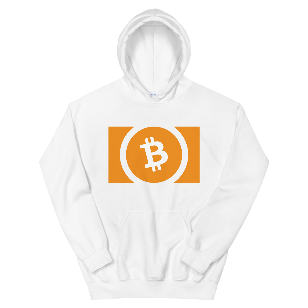 Bitcoin Cash Hooded Sweatshirt  zeroconfs White S 