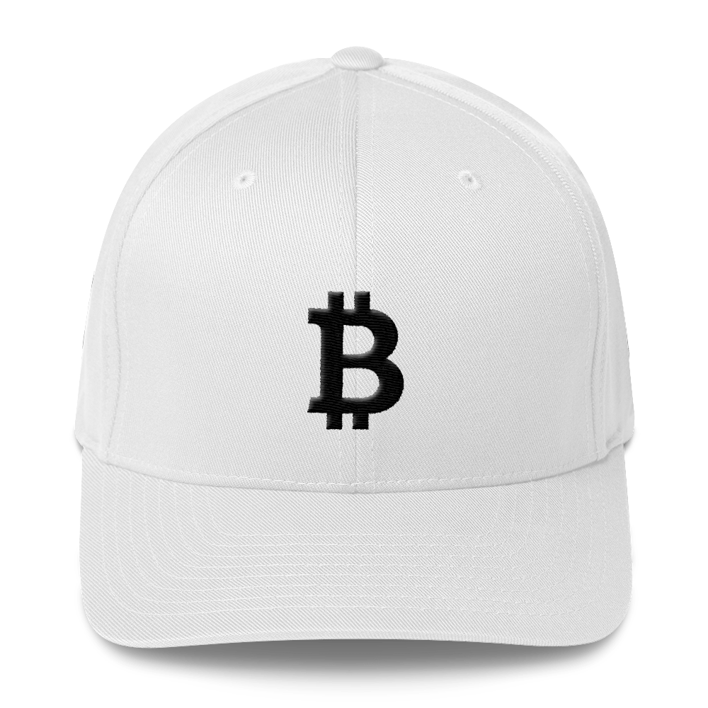 Bitcoin Blacknet SE Flexfit Cap  zeroconfs White S/M 