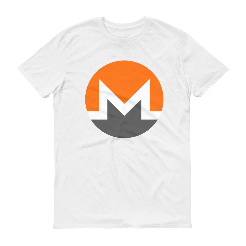 Monero Short-Sleeve T-Shirt  zeroconfs White S 