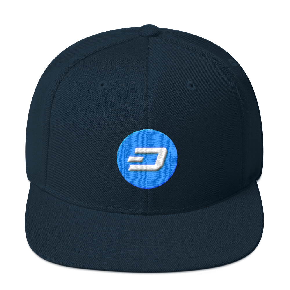 Dash Snapback Hat  zeroconfs Dark Navy  