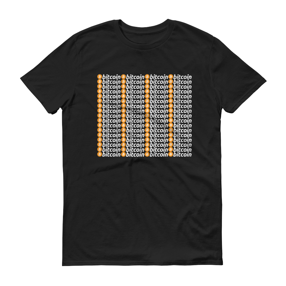 Bitcoins Short-Sleeve T-Shirt  zeroconfs Black S 