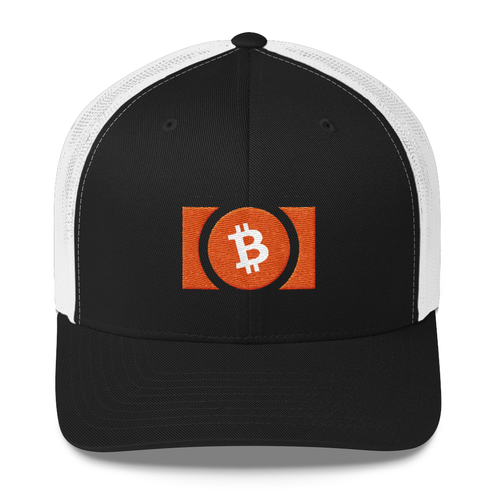Bitcoin Cash Trucker Cap  zeroconfs Black/ White  