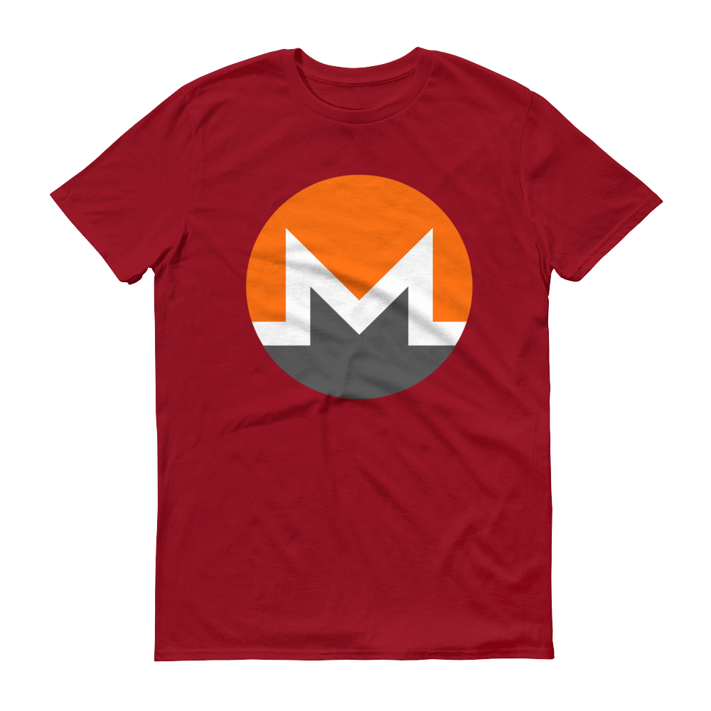 Monero Short-Sleeve T-Shirt  zeroconfs Independence Red S 