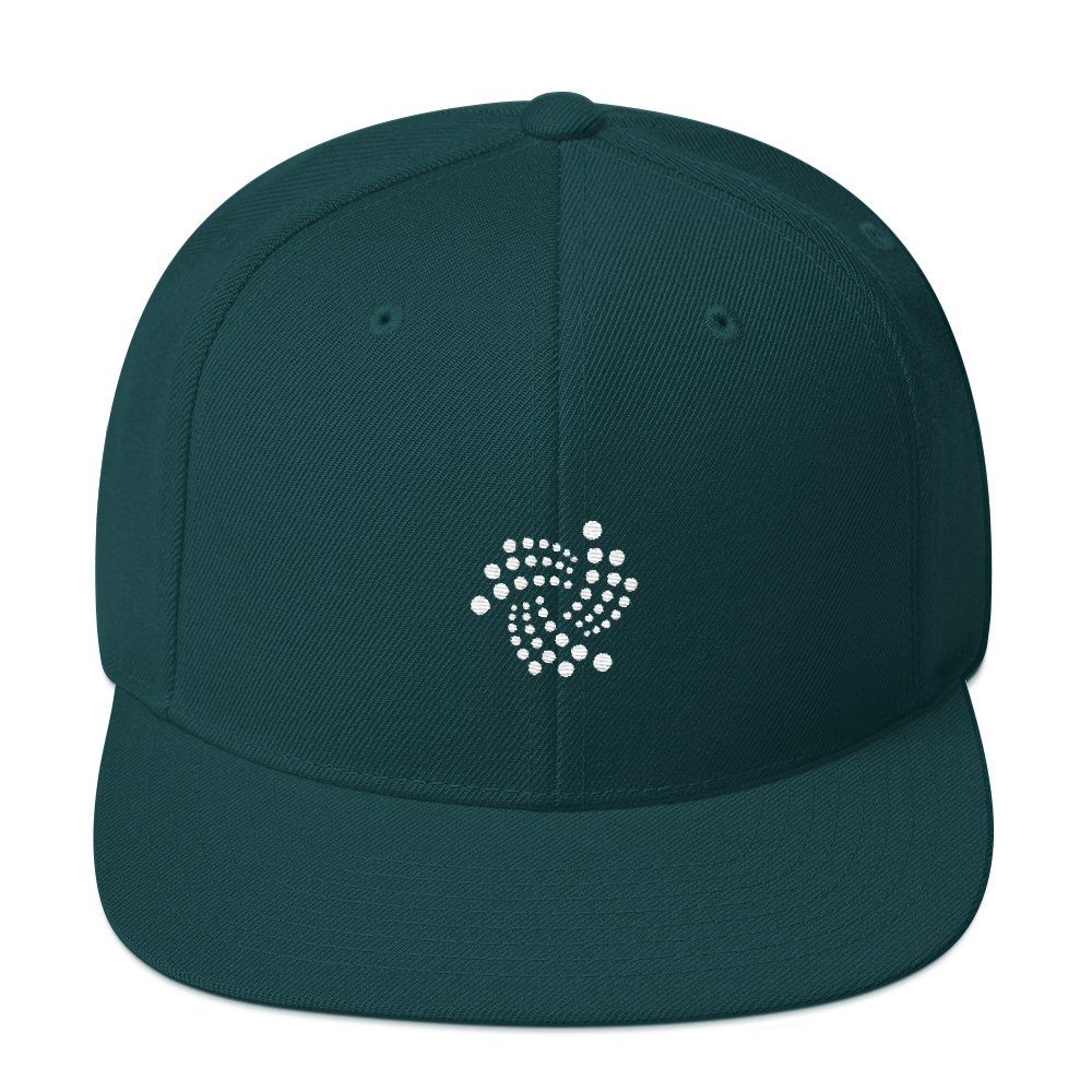 IOTA Snapback Hat  zeroconfs Spruce  