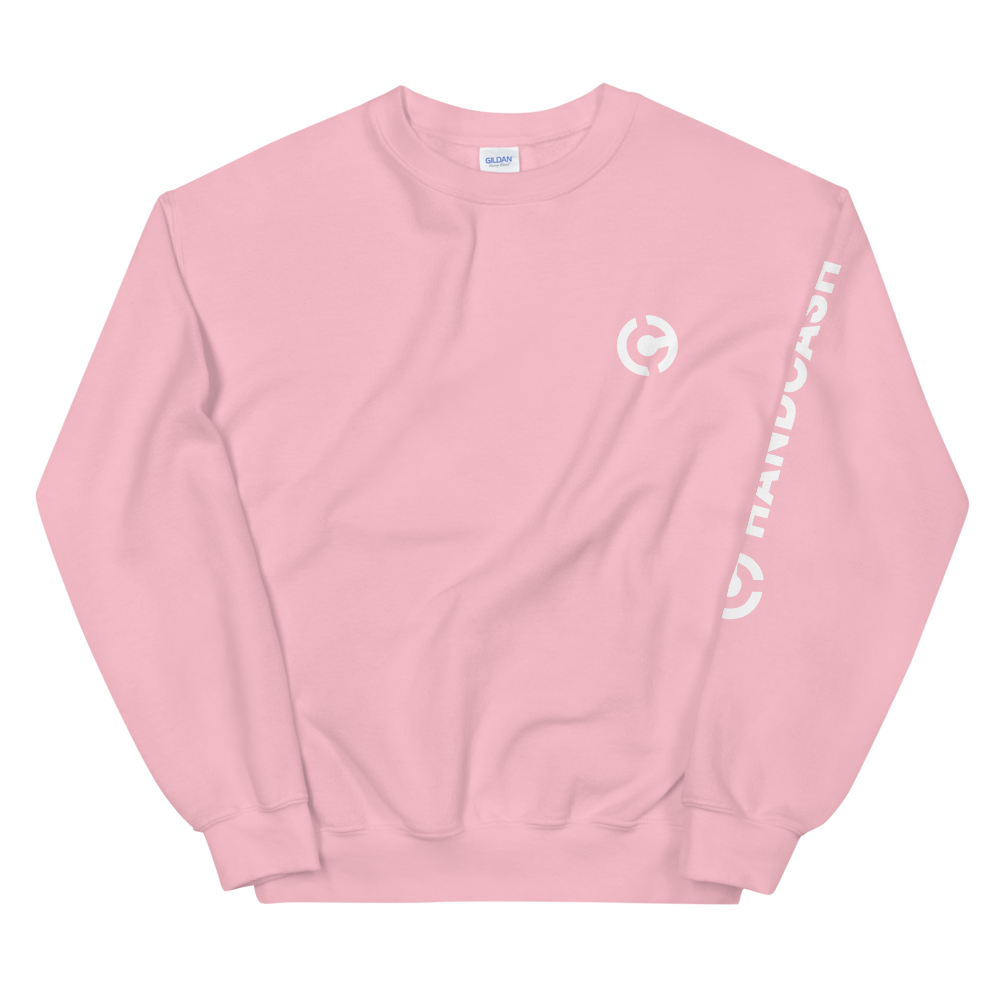 HandCash Official Women's Sweatshirt  HandCash Light Pink S 