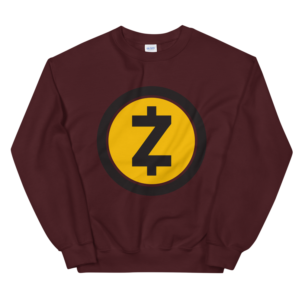 Zcash Sweatshirt  zeroconfs Maroon S 