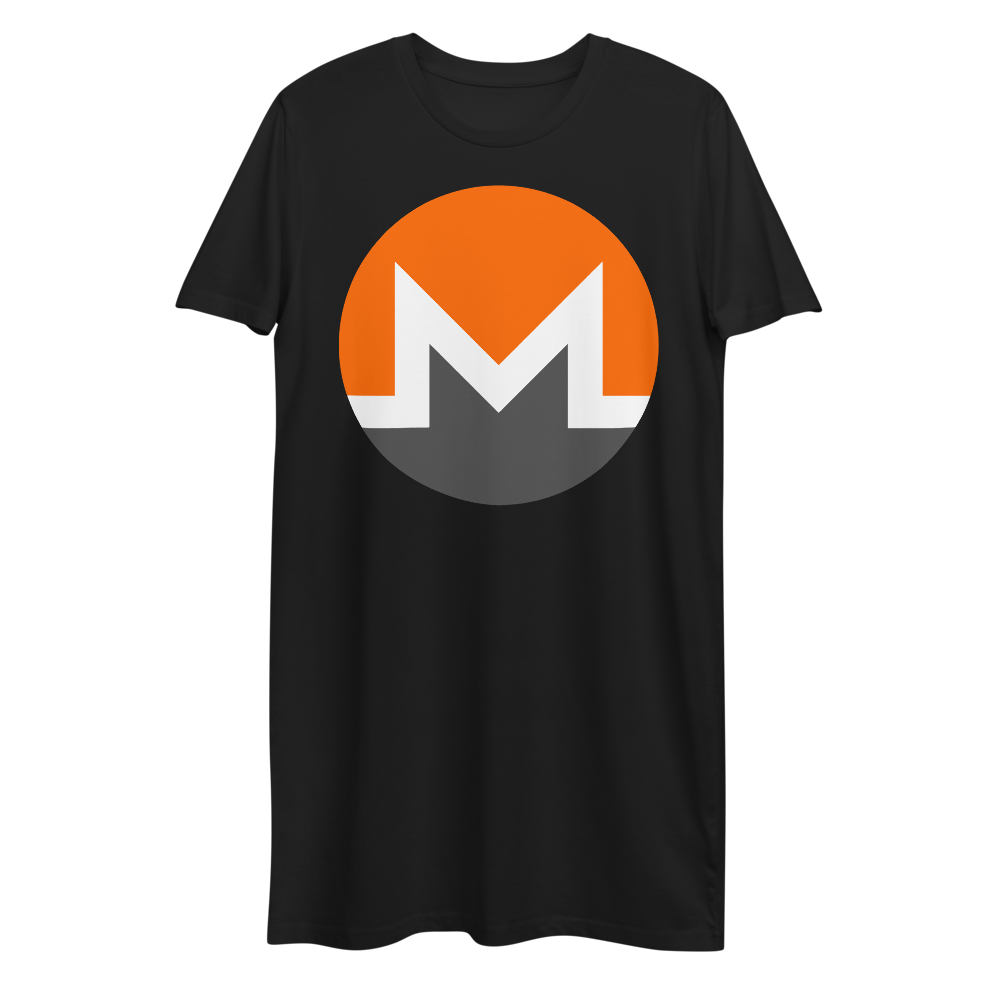 Monero Premium T-Shirt Dress  zeroconfs Black XS 