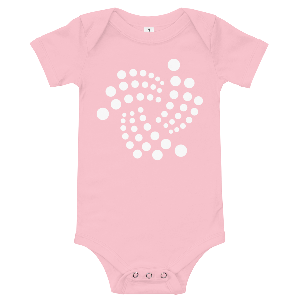 IOTA Baby Bodysuit  zeroconfs Pink 3-6m 