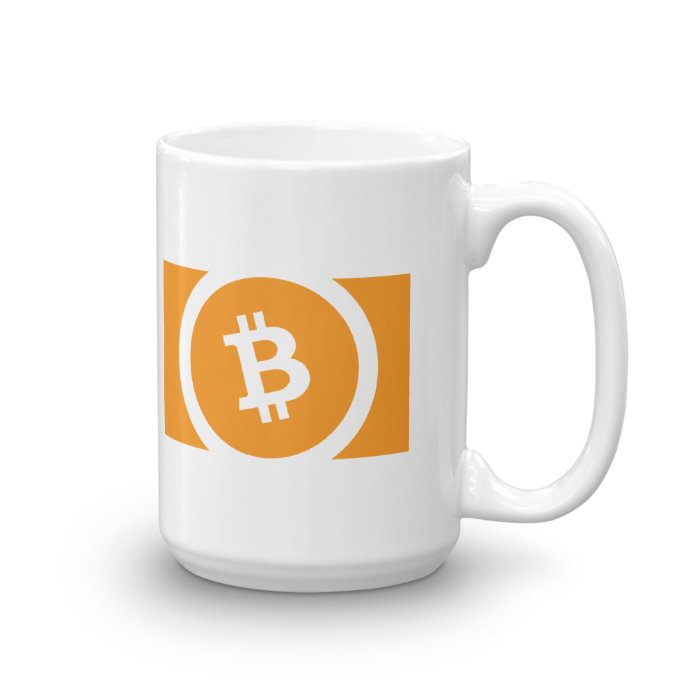 Bitcoin Cash Coffee Mug  zeroconfs 15oz  