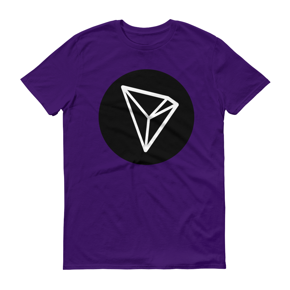 Tron Short-Sleeve T-Shirt  zeroconfs Purple S 