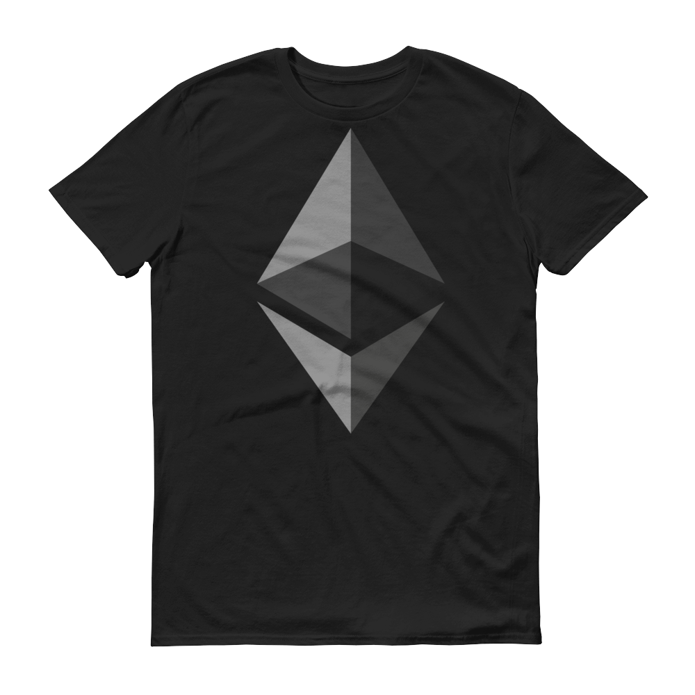 Ethereum Short-Sleeve T-Shirt  zeroconfs Black S 