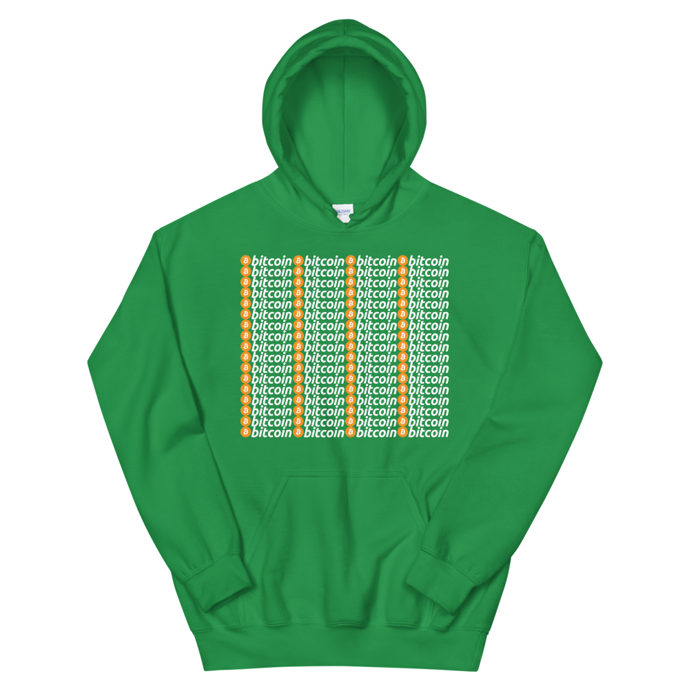 Bitcoins Hooded Sweatshirt  zeroconfs Irish Green S 
