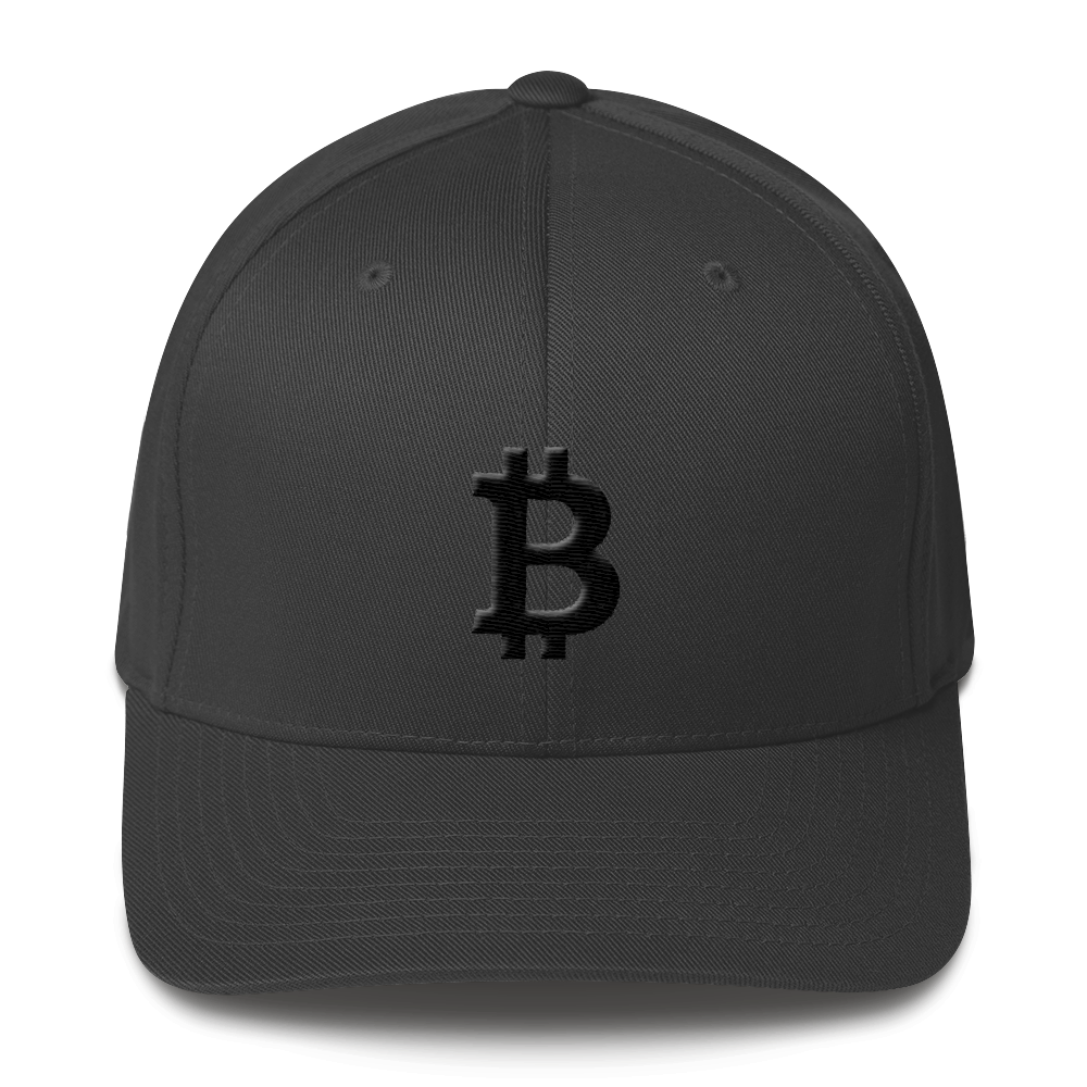 Bitcoin Blacknet SE Flexfit Cap  zeroconfs Dark Grey S/M 