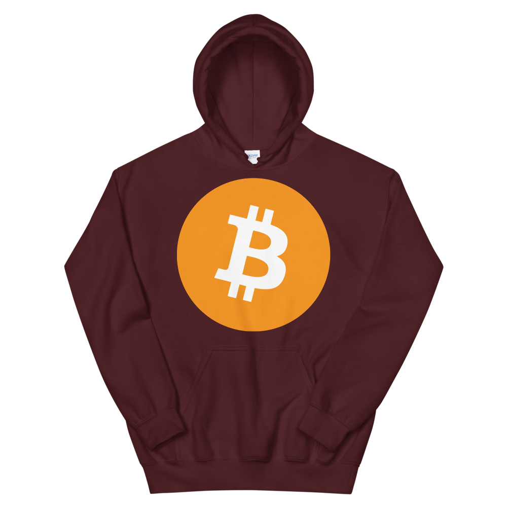 Bitcoin Core Hooded Sweatshirt  zeroconfs Maroon S 