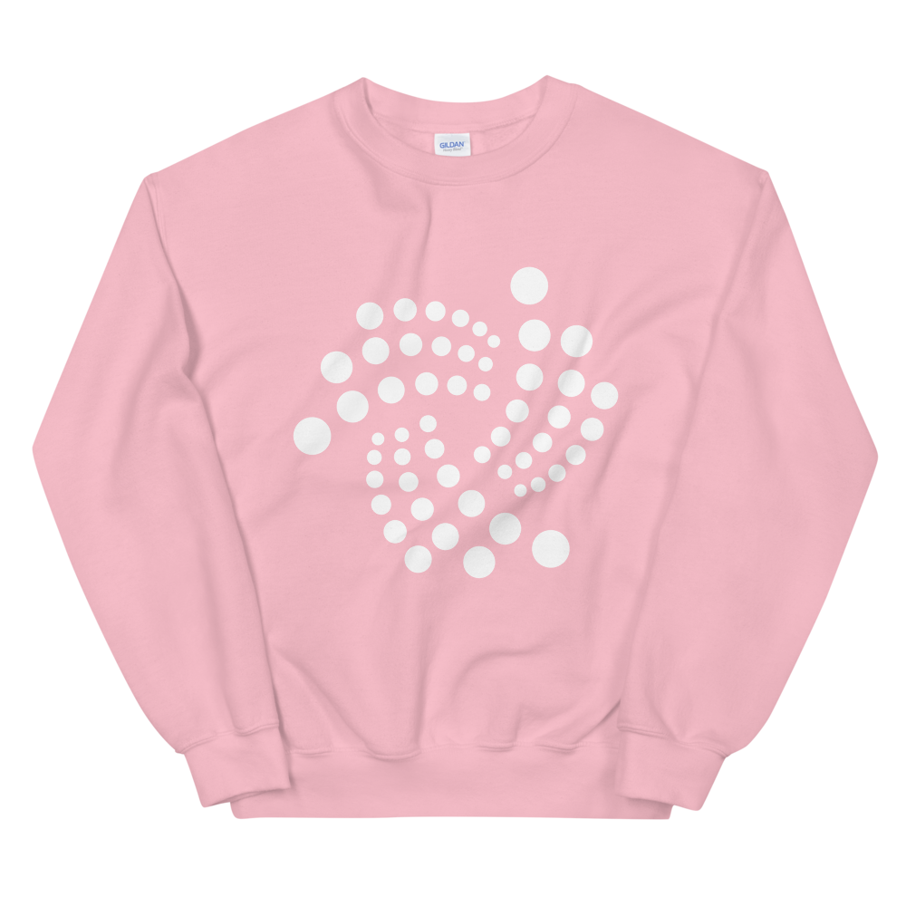 IOTA Women's Sweatshirt  zeroconfs Light Pink S 