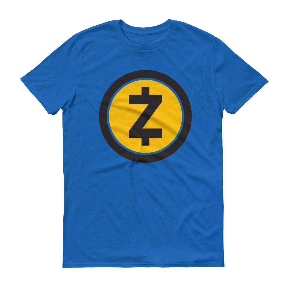 Zcash Short-Sleeve T-Shirt  zeroconfs Royal Blue S 
