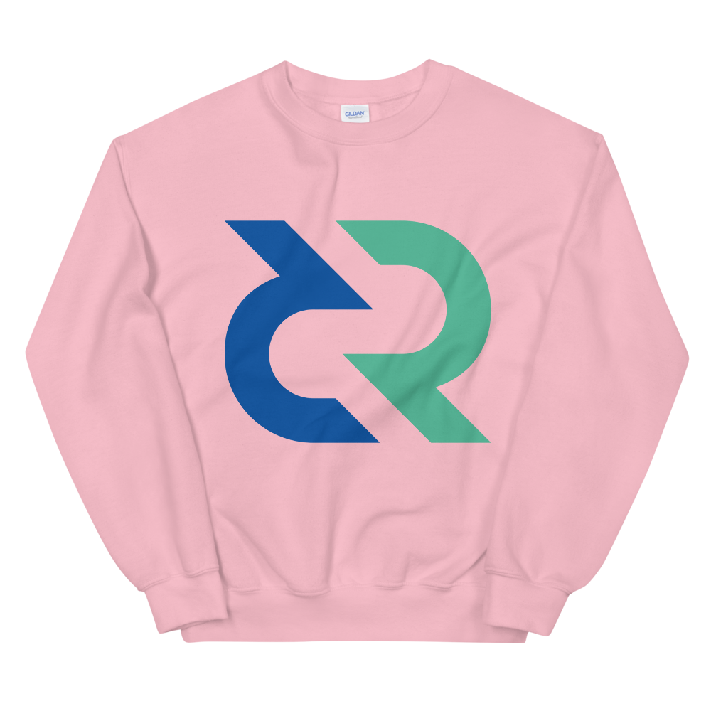 Decred Sweatshirt  zeroconfs Light Pink S 