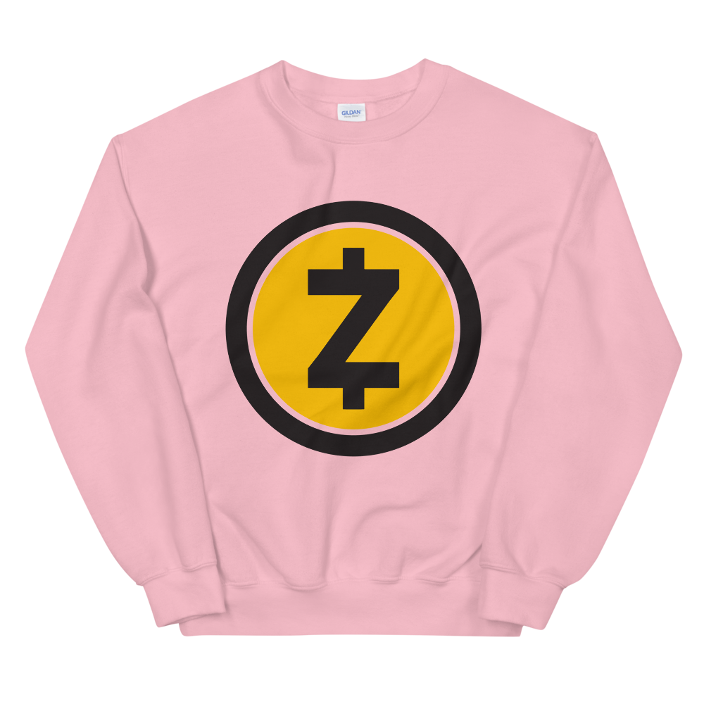 Zcash Women's Sweatshirt  zeroconfs Light Pink S 
