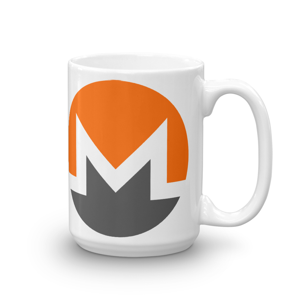 Monero Coffee Mug  zeroconfs 15oz  
