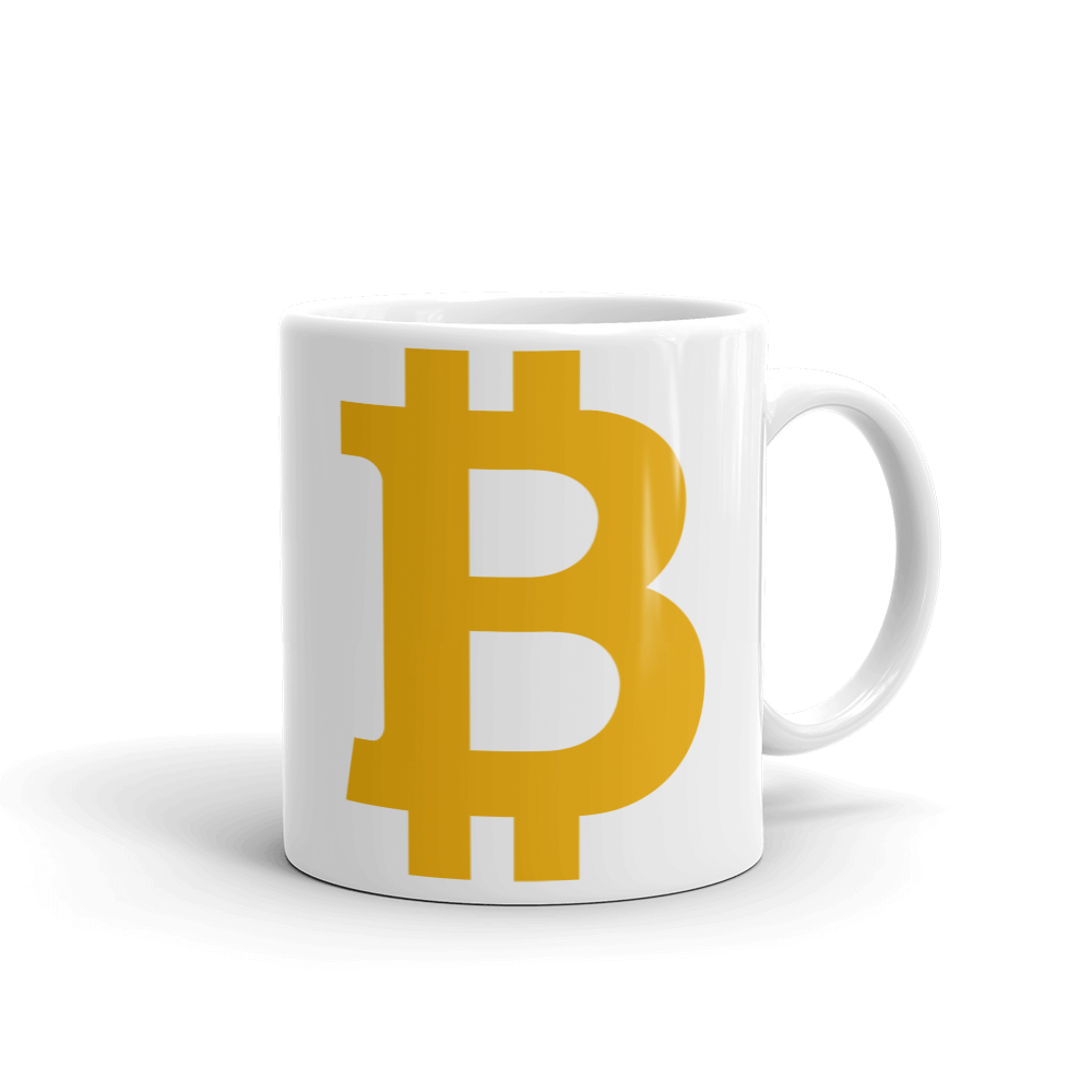 Bitcoin B Coffee Mug  zeroconfs 11oz  