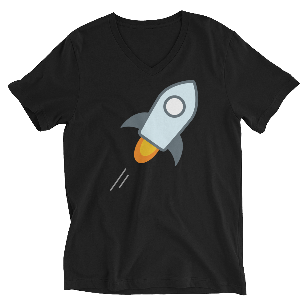 Stellar V-Neck T-Shirt  zeroconfs Black XS 