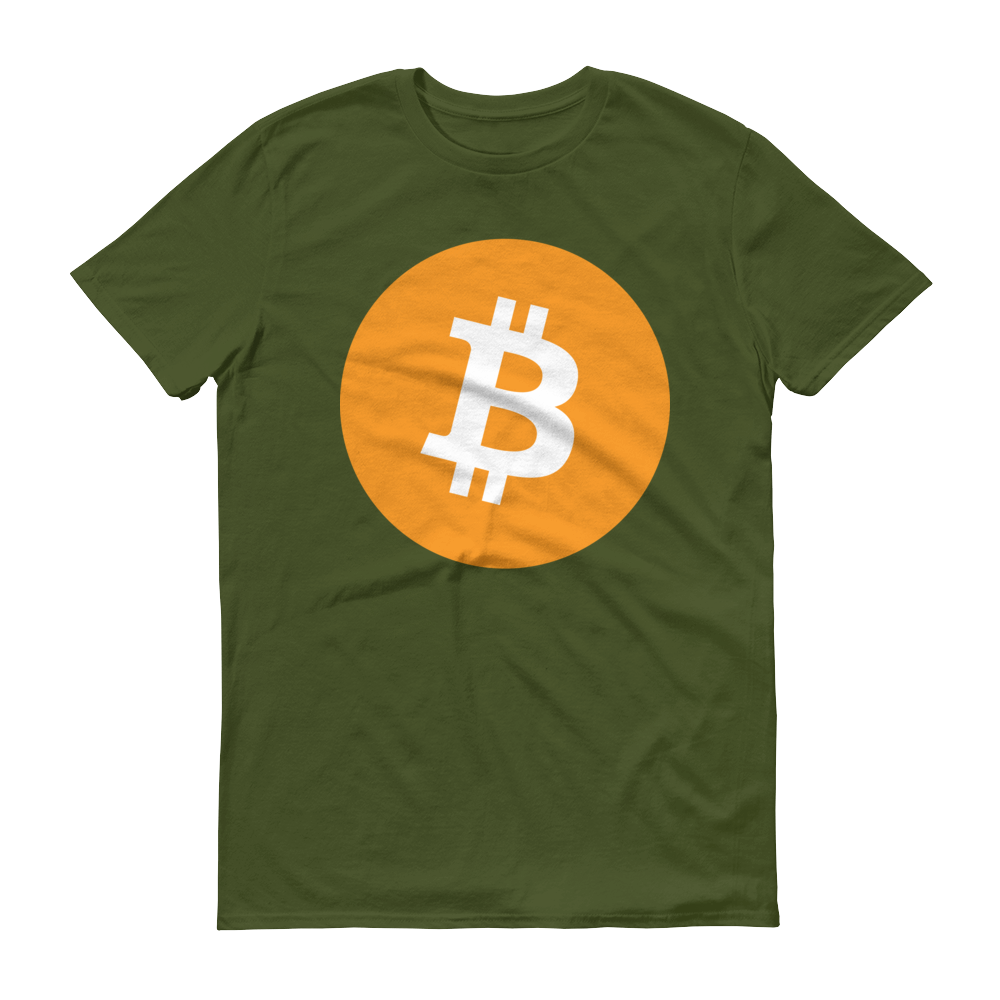 Bitcoin Core Short-Sleeve T-Shirt  zeroconfs City Green S 
