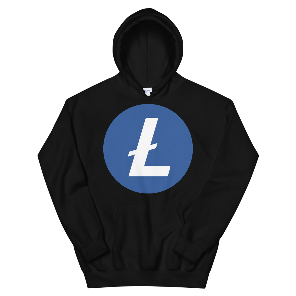Litecoin Hooded Sweatshirt  zeroconfs Black S 