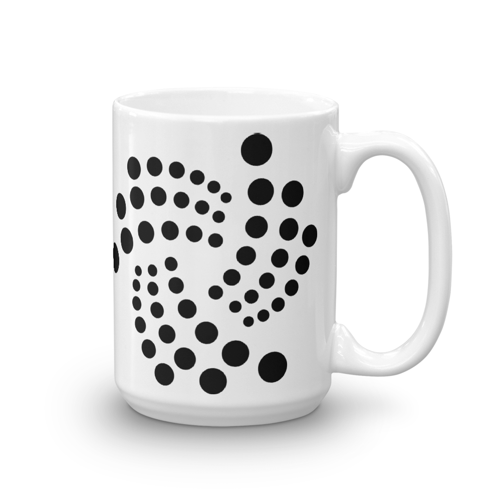 IOTA Coffee Mug  zeroconfs 15oz  
