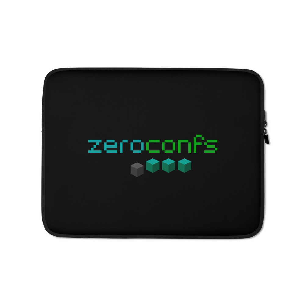 Zeroconfs.com Laptop Sleeve  zeroconfs 13 in  