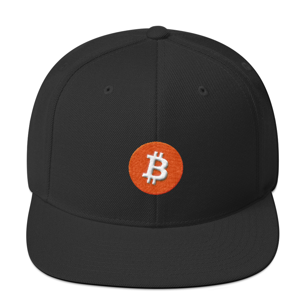 Bitcoin Core Snapback Hat  zeroconfs Black  