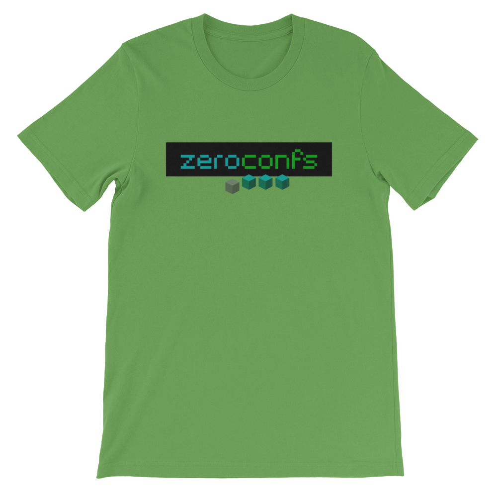 Zeroconfs.com Short-Sleeve T-Shirt  zeroconfs Leaf S 