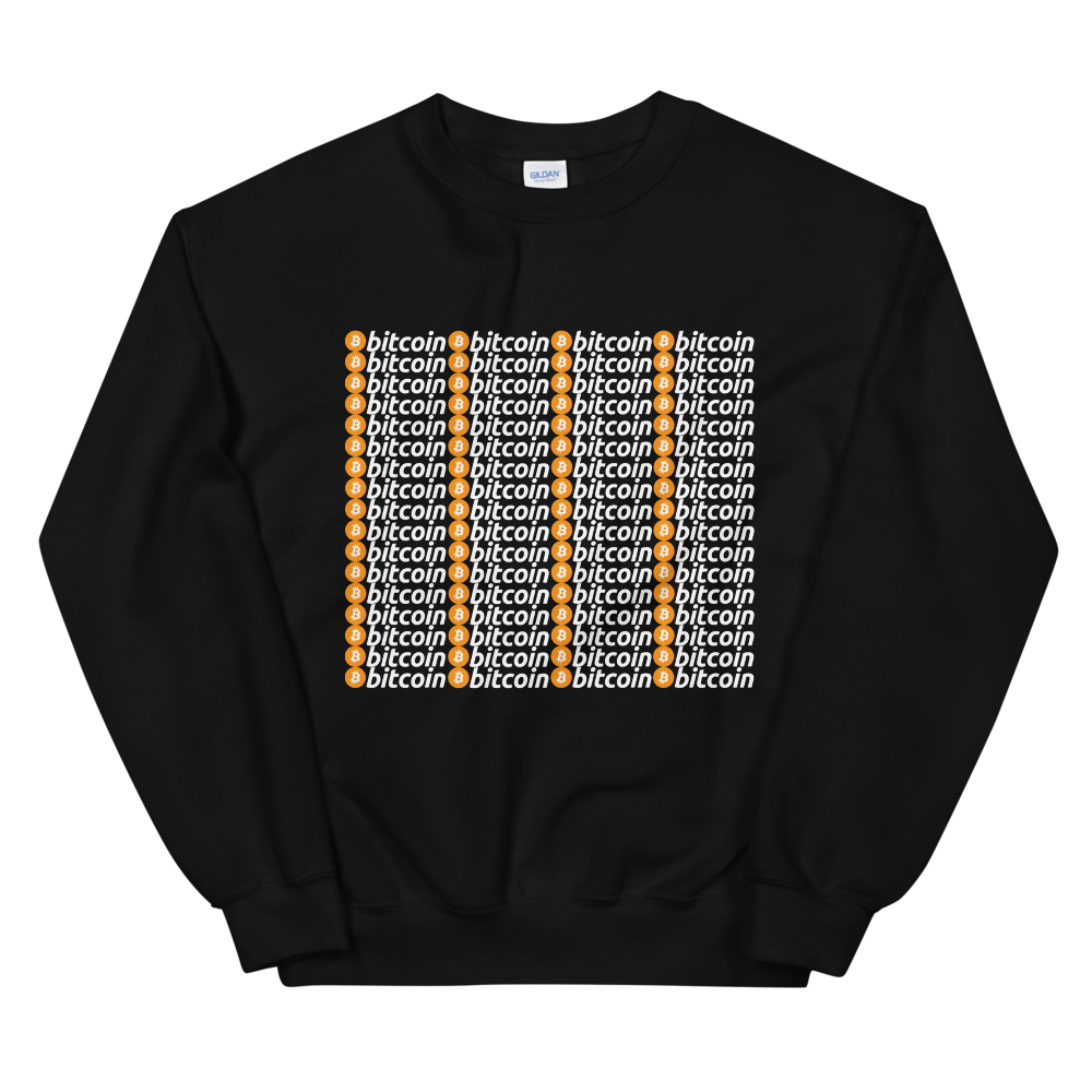 Bitcoins Sweatshirt  zeroconfs Black S 