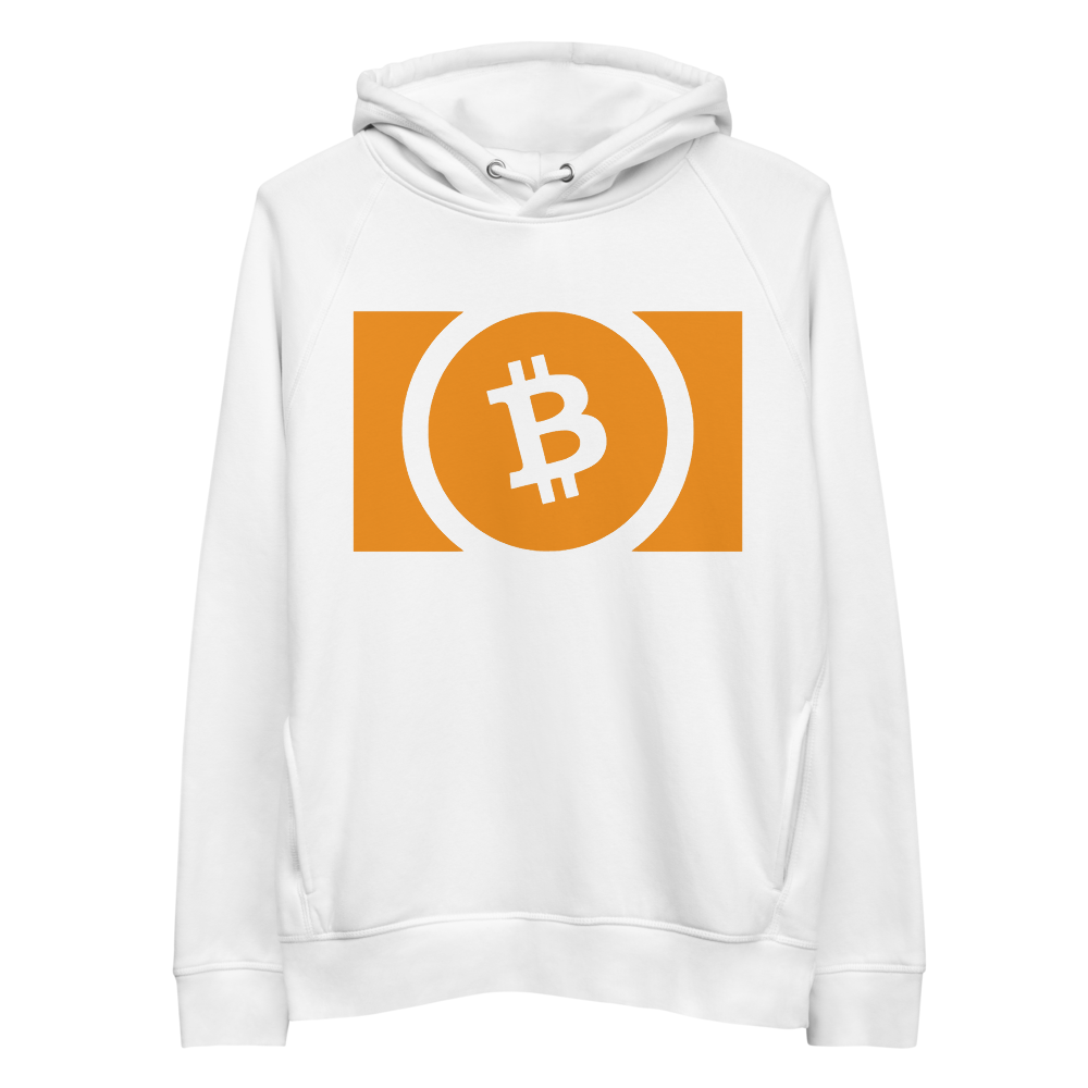 Bitcoin Cash Premium Eco Hoodie  zeroconfs White S 