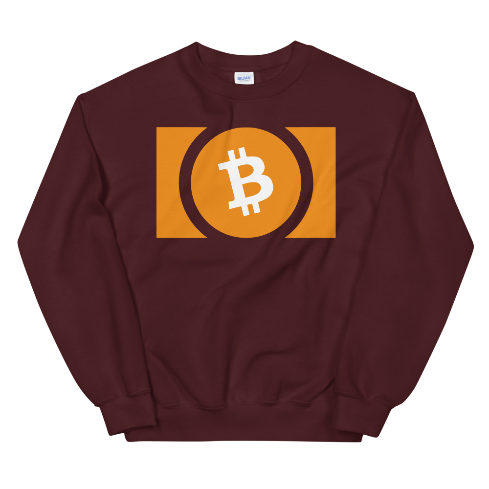 Bitcoin Cash Sweatshirt  zeroconfs Maroon S 