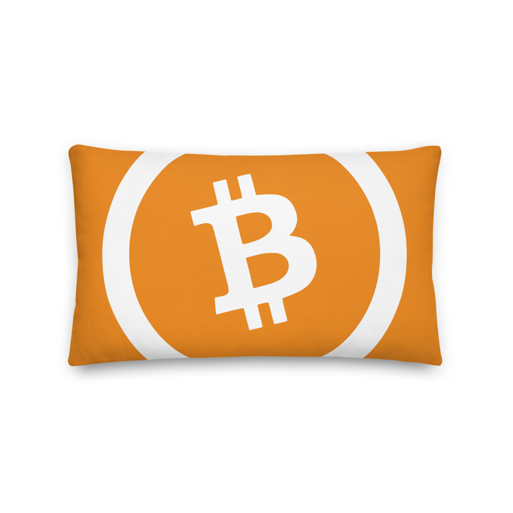 Bitcoin Cash Premium Pillow  zeroconfs 20×12  