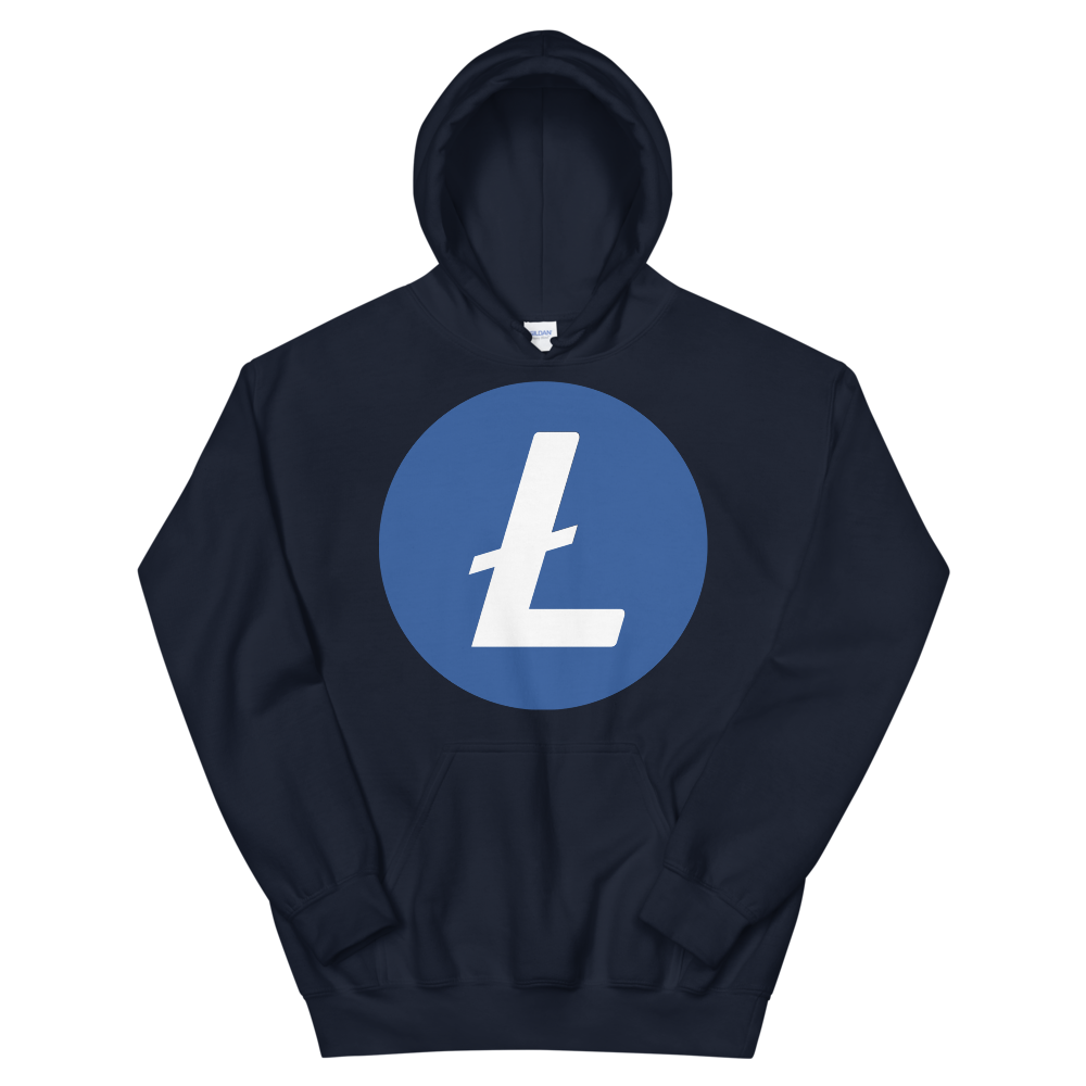 Litecoin Women's Hooded Sweatshirt  zeroconfs Navy S 