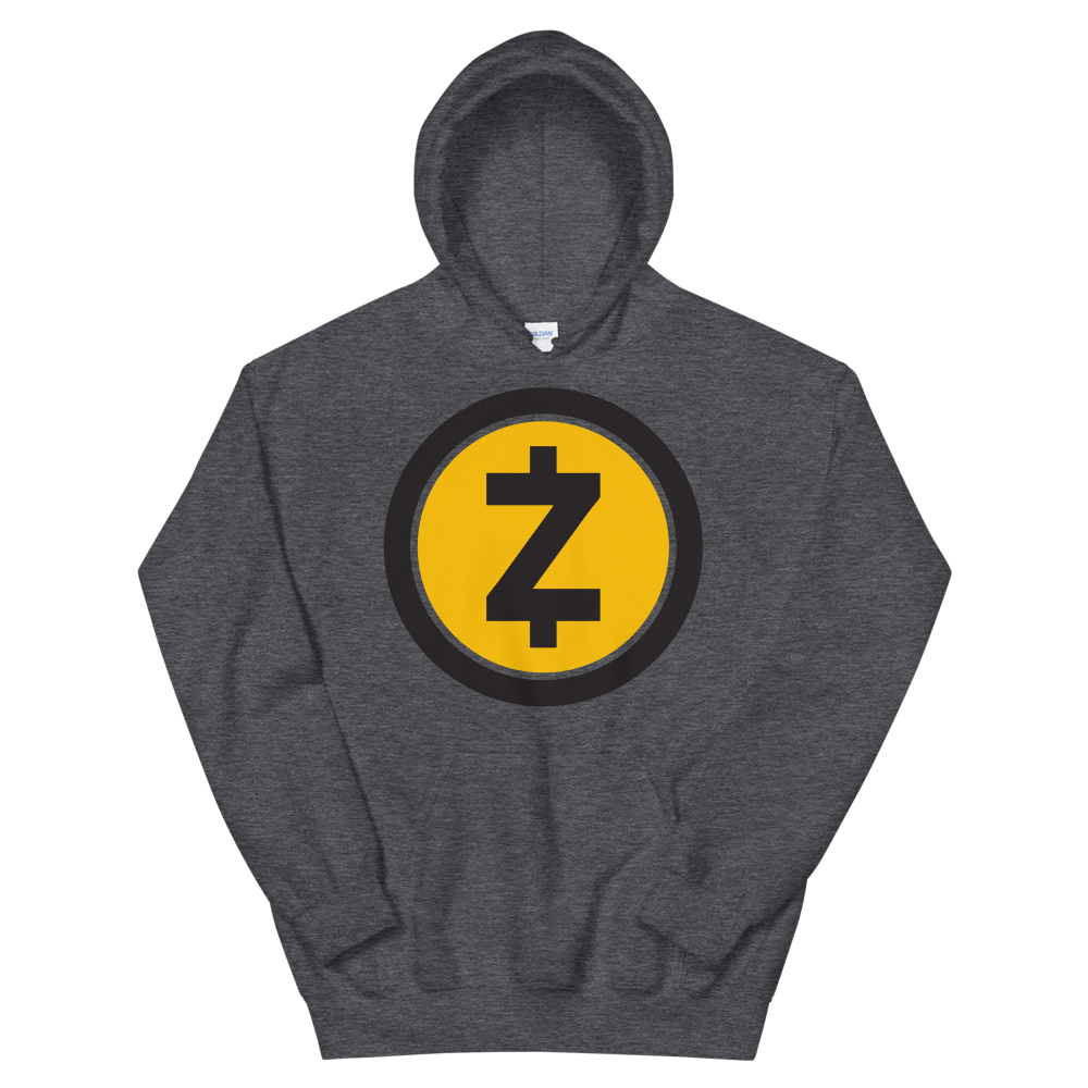 Zcash Hooded Sweatshirt  zeroconfs Dark Heather S 