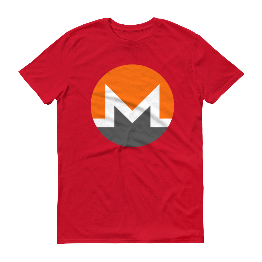 Monero Short-Sleeve T-Shirt  zeroconfs Red S 