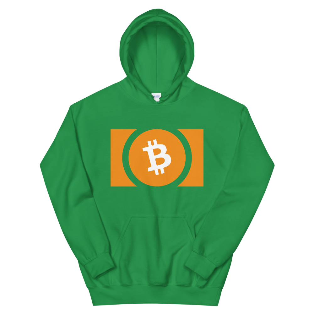Bitcoin Cash Hooded Sweatshirt  zeroconfs Irish Green S 