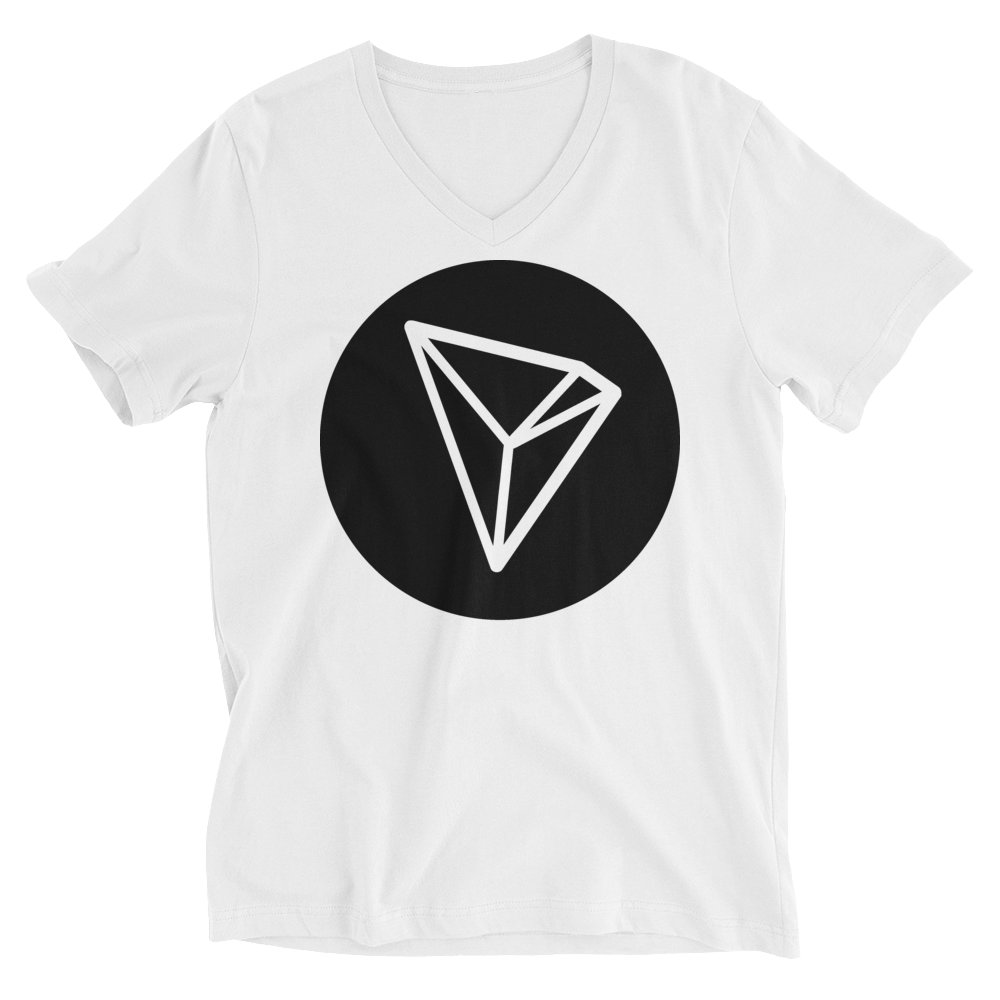 Tron V-Neck T-Shirt  zeroconfs White XS 