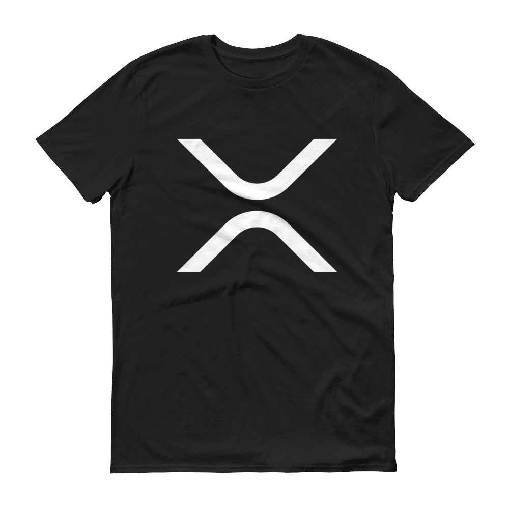 Ripple Short-Sleeve T-Shirt  zeroconfs Black S 