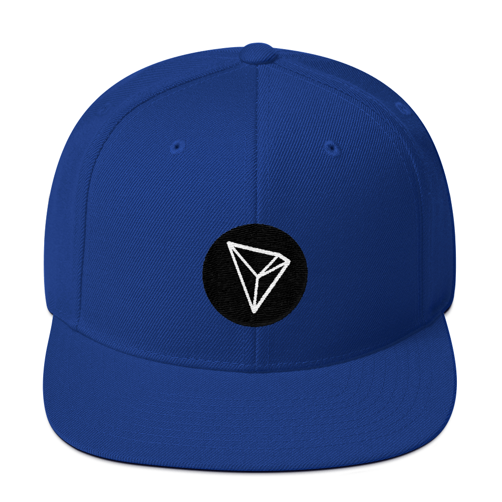 Tron Snapback Hat  zeroconfs Royal Blue  