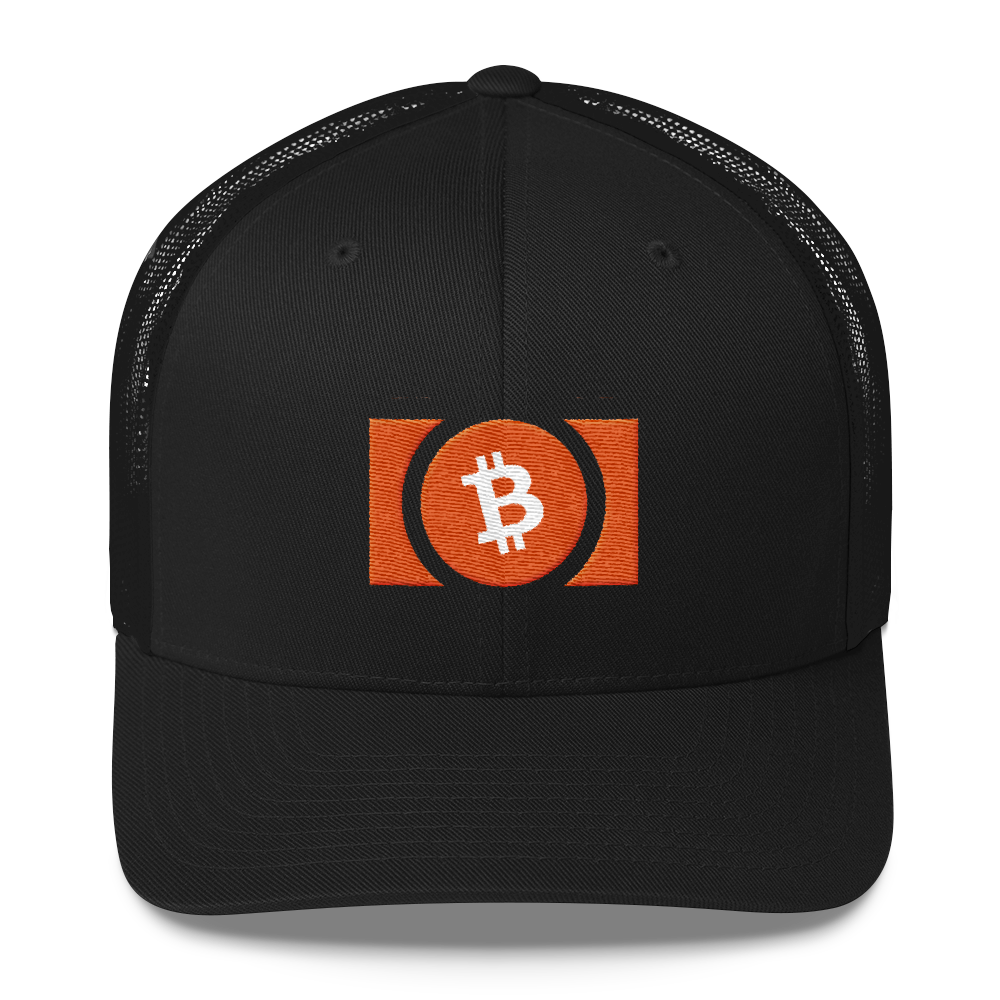 Bitcoin Cash Trucker Cap  zeroconfs Black  