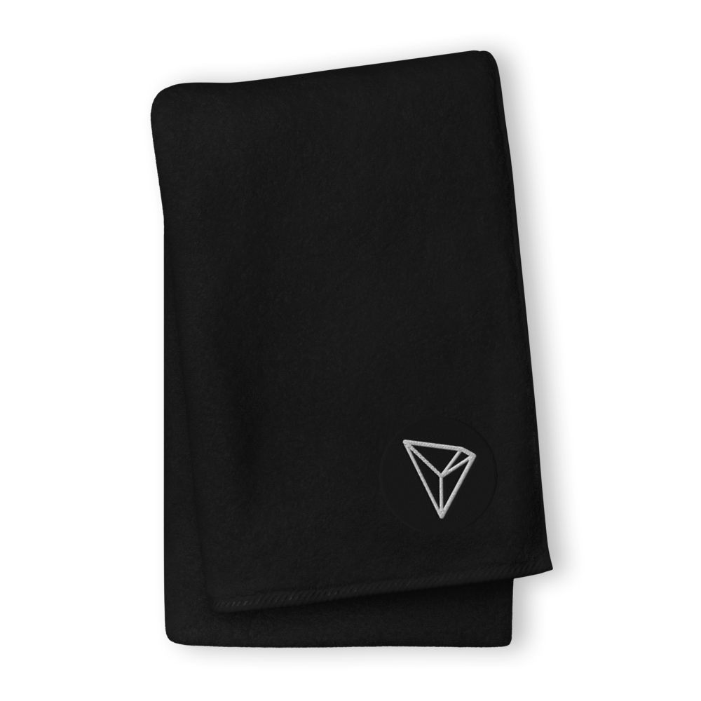 Tron Premium Embroidered Towel  zeroconfs Black GIANT Towel 