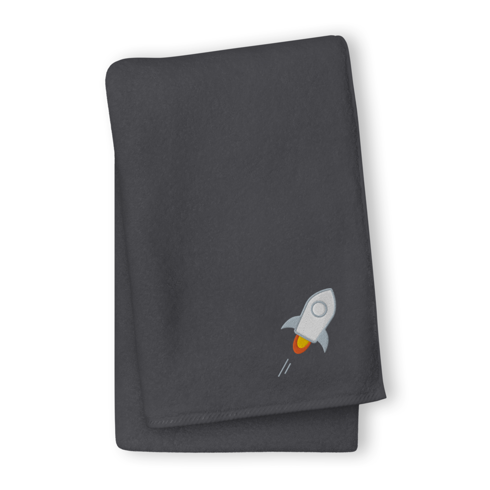 Stellar Premium Embroidered Towel  zeroconfs Graphite GIANT Towel 