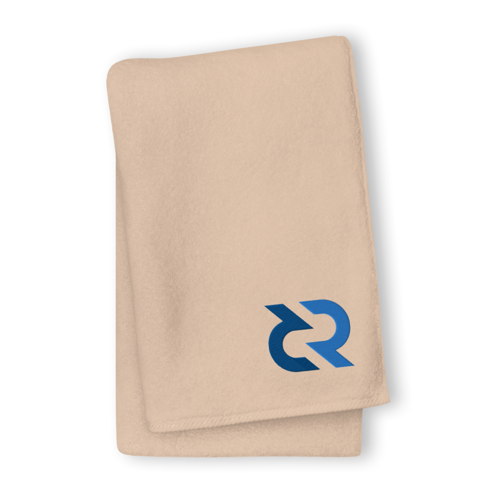 Decred Premium Embroidered Towel  zeroconfs Sand GIANT Towel 