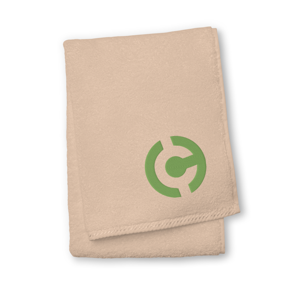 HandCash Official Premium Embroidered Towel  HandCash Sand Hand Towel 