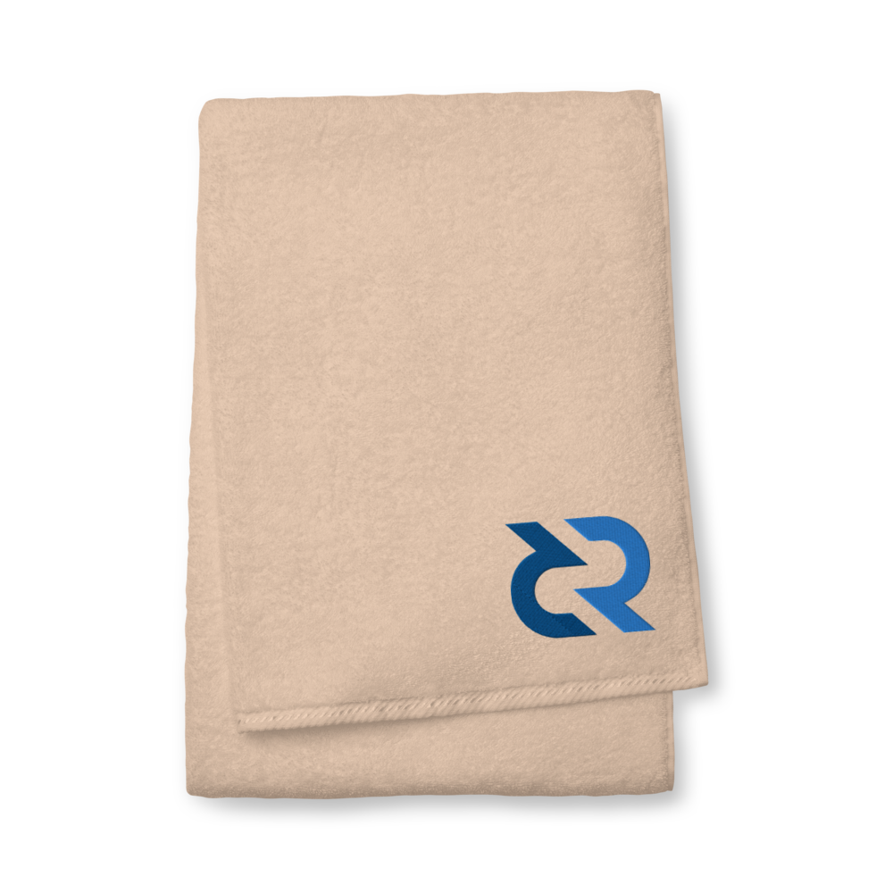 Decred Premium Embroidered Towel  zeroconfs Sand Bath Towel 